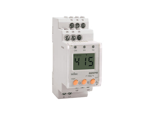 Selec 900VPR-2-280/600V-CE 3Ø- Voltage Protection Relay, Neutral Loss Protection