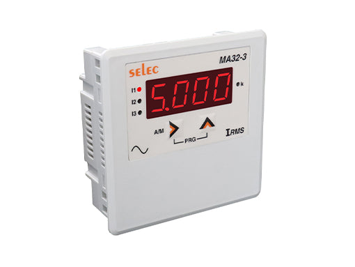 Selec MA32 Digital ammeter with wide Aux supply