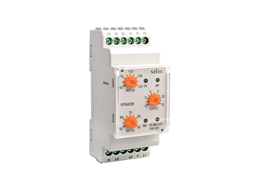 Selec VPRA2M-CE Voltage protection relay for 220V (L-N)