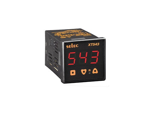 Selec XT543 Single Display, 9 Time Ranges, 48×48 mm Digital Timer